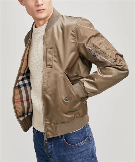 burberry bomber jacket men